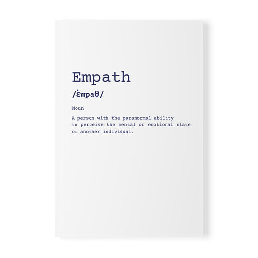 Empath Navy Notepad