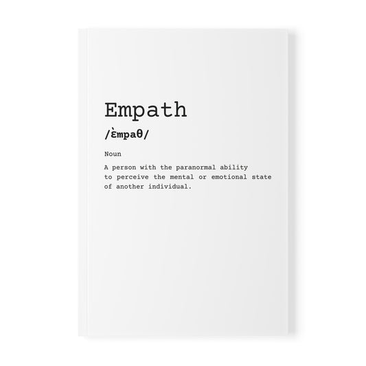 Empath Black Notepad